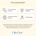 Cotton Canvas Clothes Storage Bags/Saree Covers for Storage with Zip & Window (17x14x7 inches)(Pack of 6 Bags) - Image 9